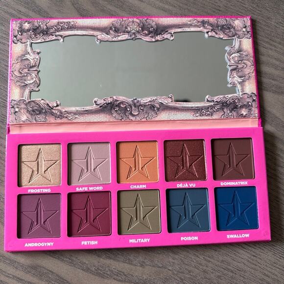 JEFFREE STAR Cosmetics Androgyny Eye Shadow Palette 10-Jaw Dropping Shades - NIB - Picture 3 of 10